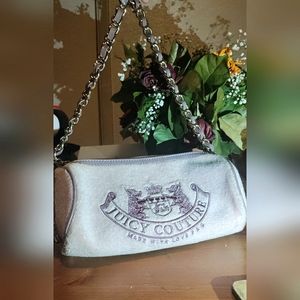 Y2K pink Juicy couture vintage shoulder purse